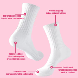 Men's Soft Merino Wool Anti-Bacterial Digital Print Fashion Crew <b>Socks</b> Warm Cozy Winter Factory Direct OEM Wholesale Supplier - Product Image 2