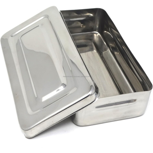 Caja de Acero para Instrumentos Médico-Quirúrgicos Reutilizable con Tapa, Servicio OEM ODM Disponible, Precios Competitivos de Fábrica al por Mayor - Product Image 3