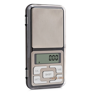 Balance numérique de poche portable pour bijoux, 300g, écran LCD, alimentée par piles, en acier inoxydable, forme rectangulaire - Product Image 2