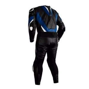 Vestes de moto en polyester de haute qualité pour hommes, combinaison de course en cuir, vêtements de motard sur mesure avec protection intégrale du corps - Product Image 6