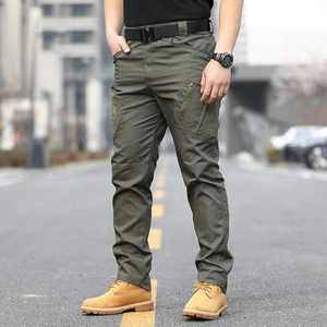 Pantalones Cargo Cortavientos para Hombre con Logotipo Personalizado, Cintura Elástica, Estilo Urbano, Pantalones Deportivos con Bolsillos Laterales, Pantalones Jogger para Adultos - Product Image 6