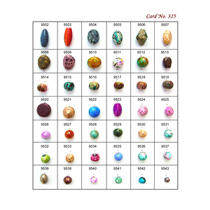 High Class Quality Marble Type Polish Glass Beads for <b>Bracelet</b> Making Unique Design Beautiful Glass Beads for Jewelry Making - Product Image 1