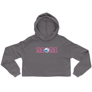 Sweat-shirt à capuche rose en molleton pour femme, coupe courte, manches longues, style streetwear décontracté, pour le quotidien - Product Image 1