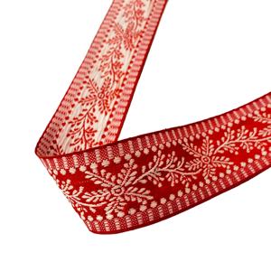 1 rollo de 5 yardas, venta al por mayor, a granel, a rayas recicladas, borde con cable de doble cara, Feliz Navidad, Día de San Patricio, lazo de coronas - Product Image 1