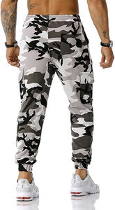 Pantalon de jogging en toile personnalisé pour homme, léger et décontracté, de haute qualité, coupe ajustée, pour l'hiver, vente en gros - Product Image 3