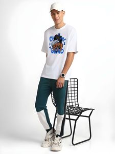 Camiseta de Manga Corta con Estampado Urbano, Diseño Personalizado, Cuello Redondo, Talla Grande, 100% Algodón Jersey, Ecológica, para Hombre - Product Image 5