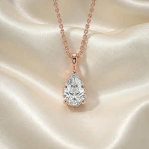 Colgante de Diamante Ovalado de Corte Brillante Cultivado en Laboratorio de 1.00 Ct, Oro Sólido de 14K, Ligero, para Uso Diario, Certificado por IGI, Joyería para Mujer - Product Image 1