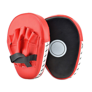 Guantes de Boxeo de Cuero con Correa para la Muñeca, Guantes de Entrenamiento de Artes Marciales para Adultos, Negro, Blanco, Rojo - Product Image 6