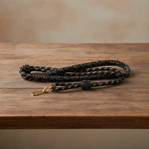 Lanière d'uniforme d'agent de sécurité personnalisée noire et dorée de qualité supérieure, accessoires promotionnels de haute qualité - Product Image 4