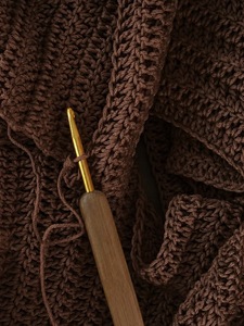 <b>Bamboo</b> Crochet Hook Dreadlock <b>Needle</b> Wooden Handle <b>Knitting</b> Tool for Hand <b>Knitting</b> and Hair Braiding - Product Image 5