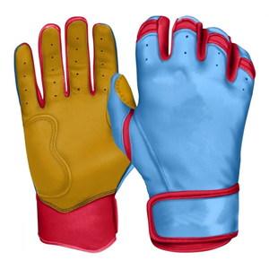 Made to Order Baseball Batting Gloves with Moisture Control Lining Flexible Fingers Textured Palm and Private Label Production - Product Image 1