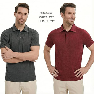 Camisa Polo de Uniforme Corporativo para Hombre, Ropa de Golf de Secado Rápido, Proveedor Mayorista de EE. UU. - Product Image 4