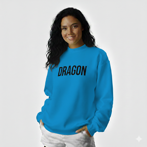 Sudadera holgada con cuello simulado para mujer, interior grueso y cálido, manga larga, atuendo para el día a día - Product Image 1