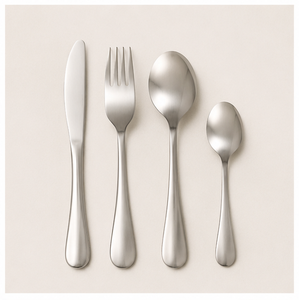 Ensemble de Couverts Modernes en Acier Inoxydable pour la Restauration et l'Hôtellerie (Vente en Gros) - Product Image 3