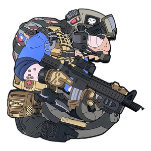 Parche de PVC al por Mayor, Material de PVC Flexible de Alta Calidad con Logotipo Personalizado, Relieve 3D y Diseño Personalizado - Product Image 1