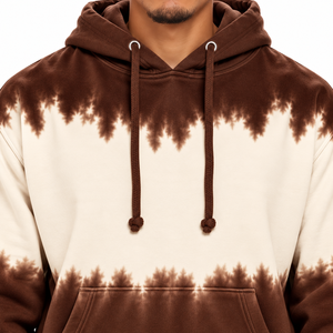 Sudadera con Capucha Tie-Dye para Hombre, Corte Regular, Algodón French Terry, Estilo Casual para Otoño - Product Image 5