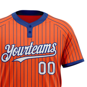 Comfortable Baseball Jersey Custom Artwork Club Team Sportswear OEM Service Wholesale Performance Fit Baseball Jersey <b>Men</b> Women - Product Image 3