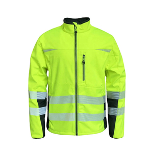 Vente directe d'usine HOLY SIGNS INTERNATIONAL Veste de sécurité pour hommes ANSI Classe 2 Imperméable en coton à manches longues Réfléchissante - Product Image 1