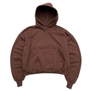 Sudadera con Capucha de Color Sólido para Hombre y Mujer, Sudadera Deportiva de Manga Larga, Sudadera Informal Deportiva, 100% Algodón - Product Image 2