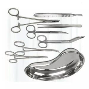 Kit d'instruments de chirurgie mineure de base de qualité supérieure, 8 pièces, avec plateau réniforme, ensemble d'outils chirurgicaux en acier inoxydable par Dentavex - Product Image 5