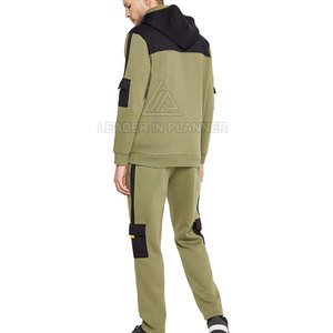 ชุดวอร์มผ้าฟลีซคุณภาพพรีเมียมน้ำหนักเบาสำหรับขายส่ง เสื้อผ้าสำหรับวิ่งออกกำลังกาย ชุดวอร์มผ้าฟลีซ - Product Image 2