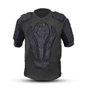 Chemise de compression rembourrée pour hommes, protection contre les chocs, couche de base respirante, vêtements d'entraînement athlétique, chemises de compression - Product Image 3