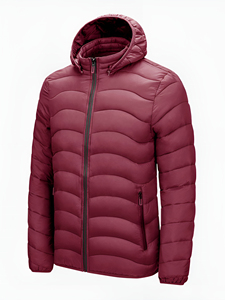 Chaqueta Acolchada Ligera Reversible Personalizada OEM para Hombre, Estilo Casual de Otoño, Transpirable, con Bordado y Relleno de Burbujas - Product Image 6