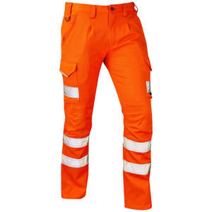 Men Women <b>Waterproof</b> Nylon Workwear Pants Utility Cargo <b>Trousers</b> Reflective Industrial Workwear Uniform Pants - Product Image 6