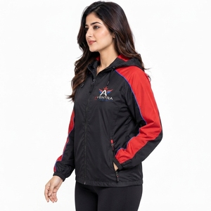 Fashionable <b>Women</b> <b>Windbreaker</b> Jacket Casual Outdoor Clothing with Lightweight Shell Fabric Comfortable Wearing Design Functional - Product Image 5
