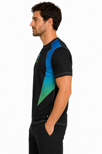 Customizable 100% Cotton Men's Trendy <b>T</b>-<b>Shirt</b> Loose Fit Solid Eco-Friendly Quick Dry Knitted Fabric OEM Customized <b>T</b>-<b>Shirt</b> - Product Image 4
