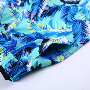 New Men's Tropical <b>Leaf</b> Print Swim Shorts Custom Mesh Shorts Workout Shorts Premium Quality Breathable Streetwear Shorts Mens - Product Image 4