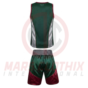 Uniformes de Boxeo para Competencia, Ropa de Artes Marciales, Trajes de Combate, Conjunto de Jersey y Pantalones Cortos de Boxeo, Nueva Llegada 2026 - Product Image 3