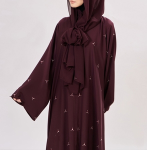 Gorgeous Best selling Kaftan Abaya Handmade Turkish Floor Length Long Sleeve Soft Breathable Fabric Loose Fit Casual Party - Product Image 1