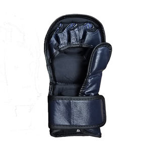 Gants de MMA professionnels en cuir, paume ouverte, rembourrage épais de haute technologie, légers, respirants, unisexes, équipement d'entraînement d'arts martiaux - Product Image 6