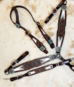 บังเหียนหนังวัวแท้ 100% ขายดีอันดับต้นๆ พร้อมอุปกรณ์สแตนเลส  ผู้ผลิตบังเหียนแบบตะวันตกขายส่ง - Product Image 2