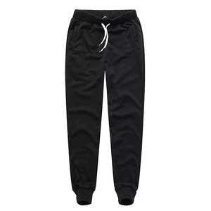 <b>Men's</b> Maroon Sweatpants Elastic Waist Joggers Casual <b>Cuffed</b> Pants For Sports And Outdoor Street Fashion - Product Image 3