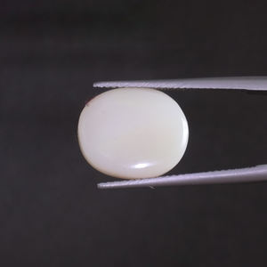 โอปอลพลอยหลวม 5.53 กะรัต รูปทรงวงรี 14.5x12 มม. ตัดด้วยมือ ขัดเงา ได้รับการรับรองจาก IGI สีขาวธรรมชาติ ผ่านการแว็กซ์/น้ำมัน - Product Image 3