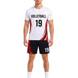 premium Men's <b>volleyball</b> uniforms Quick dry polyester jersey Sustainable printed sportswear Front logo <b>volleyball</b> shirt - Product Image 1