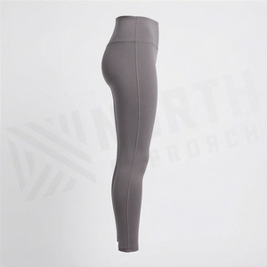 เลกกิ้งกันหนาวเอวสูงไร้ตะเข็บบุขนแกะ อุ่นสบาย ทรงเข้ารูป สำหรับใส่ลำลอง เล่นกีฬา ออกกำลังกาย คุณภาพระดับพรีเมียม - Product Image 3