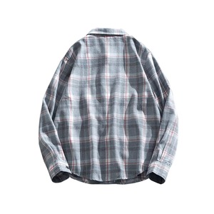 Camisa de Vestir de Manga Larga para Hombre, Camisa de Algodón Lisa de Manga Larga para Hombre, Camisa de Manga Larga Ajustada para Hombre - Product Image 2