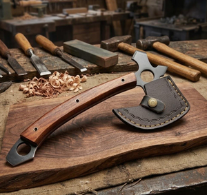 Hache tactique artisanale, hache à pointe pleine longueur personnalisée, outil de camping et de survie en plein air, cadeau d'anniversaire personnalisé - Product Image 3