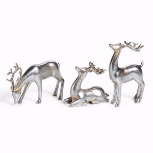 Escultura Circular de Metal con Ciervos y Árboles, Decoración Rústica Hecha a Mano para Mesa de Navidad, Decoración Artística para Sala de Estar, Pieza Única - Product Image 3