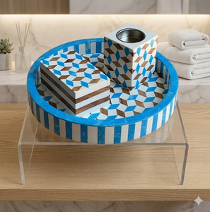 2025 Ramadan & <b>Eid</b> <b>Gifts</b> Wooden Incense Burner Mubkhar with Sandalwood & Ginger Scent Ambergris Strawberry Ocean Incense - Product Image 1