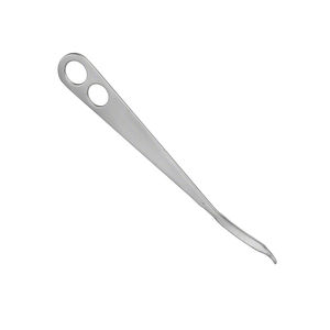 Pinzas Ortopédicas Curvas de Acero Inoxidable de Alta Calidad, 220mm (8.34 pulgadas) con Punta Afilada, Ancho de Mandíbula de 2mm, Agarre Manual Quirúrgico - Product Image 2