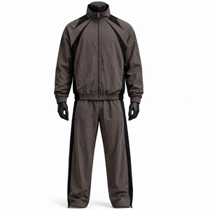 Windbreaker Track Suit Custom Logo Waterproof Lightweight <b>Wind</b> <b>Breaker</b> Men Tracksuits Outdoor Windbreaker Tracksuit Set Men - Product Image 1