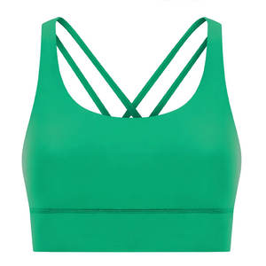 Top Deportivo Personalizado de Cuatro Vías Elásticas para Mujer, Tallas S, M, L, Espalda Cruzada, Liso, para Gimnasio, Fitness, Entrenamiento, Sujetador Deportivo - Product Image 6