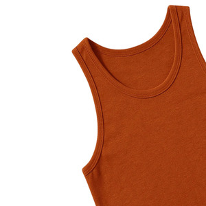 เสื้อกล้ามคอตตอนพรีเมียมแบบสั่งทำขายส่ง OEM ทรงโอเวอร์ไซส์ ไซส์พลัส สำหรับผู้ชาย ใส่เล่นกีฬา ระบายอากาศได้ดี เหมาะสำหรับโยคะ - Product Image 6