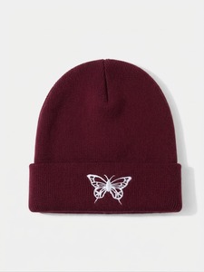 ZEDDISH CLOTHING Customized Solid Color 100% Wool Knitted Beanie Winter Hats for Men Women High Quality Ribbed Knit 48-50cm Head - Product Image 1