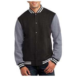 Blouson universitaire de baseball personnalisable à manches longues 2025, style urbain, très tendance, avec broderie et impression, en promotion - Product Image 1