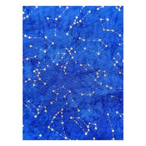 ผ้าซิ่นบาติกอินโดนีเซียสุดหรู งานแฮนด์เมด ลายพิมพ์นามธรรมสีม่วงน้ำเงิน ผ้าเนื้อนุ่ม น้ำหนักเบา ผลิตด้วยมือจากอินโดนีเซีย - Product Image 1